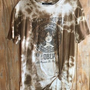 Tie Die OBEY tee